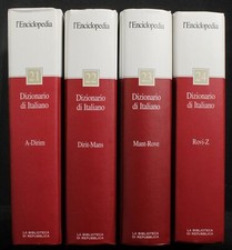 L'ENCICLOPEDIA.DIZIONARIO DI ITALIANO.VOL 21 A 24. AA.VV. BIB DI REPUBBLICA.