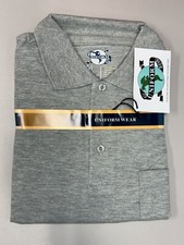 Men's Pique Polo Shirt With Left Chest Pocket, Heather Grey