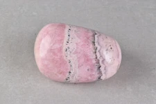 Pink Rhodochrosite Palmstone Polished Stone from Argentina  5.0 cm   # 20424