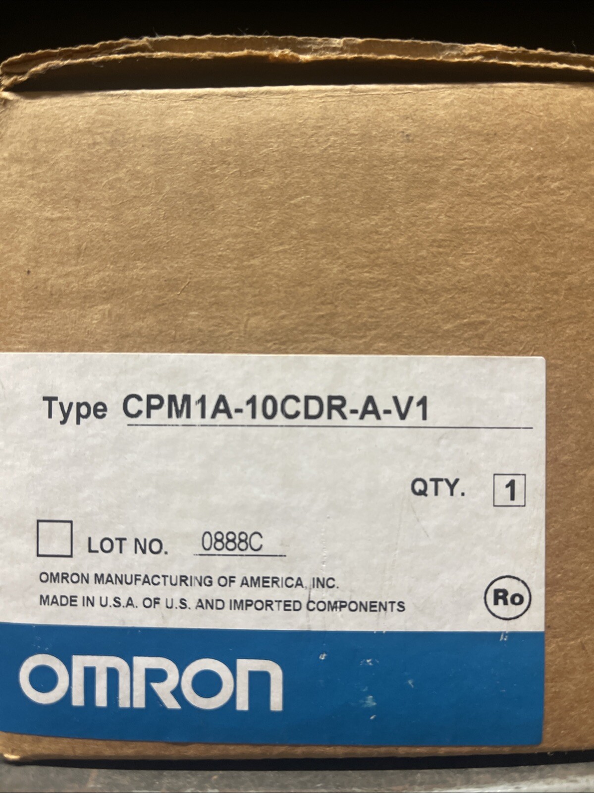 New Omron CPM1A-10CDR-A-V1 PLC Control Unit Module Expedited Shipping 1PC