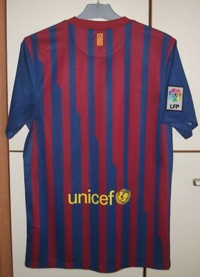 FC BARCELONA 2011/2012 FOOTBALL SHIRT JERSEY NIKE SIZE S | eBay
