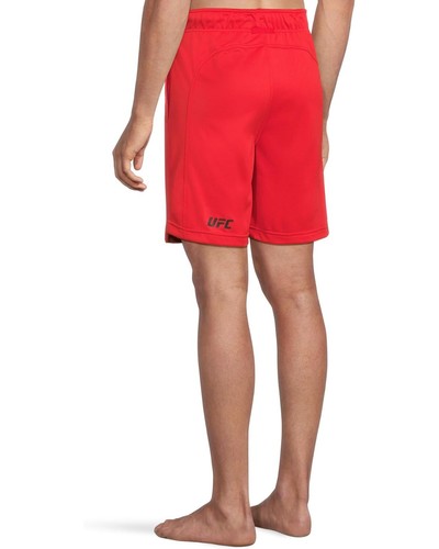 UFC Basic Workout Shorts Mens Small Red 8" Inseam Drawstring Waist Active JDM240 - Zdjęcie 7 z 8