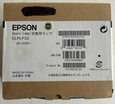 Epson ELPLP32 Genuine OEM ELPLP32 Factory Sealed Lamp