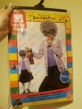 David Walliams Deluxe Gansta Granny Fancy Dress Smiffys SMALL BNWT