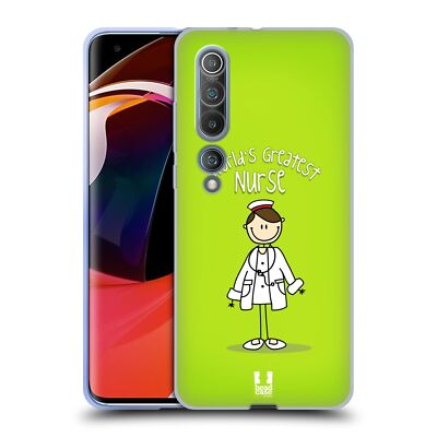 HEAD CASE DESIGNS WORLD'S GREATEST PROFESSION SOFT GEL CASE FOR XIAOMI PHONES