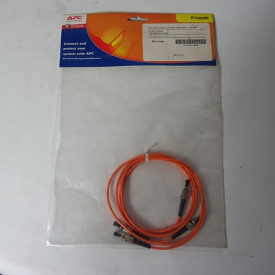 APC Multimode Duplex Fiber Kabel 1M ST-ST 62.5 /125