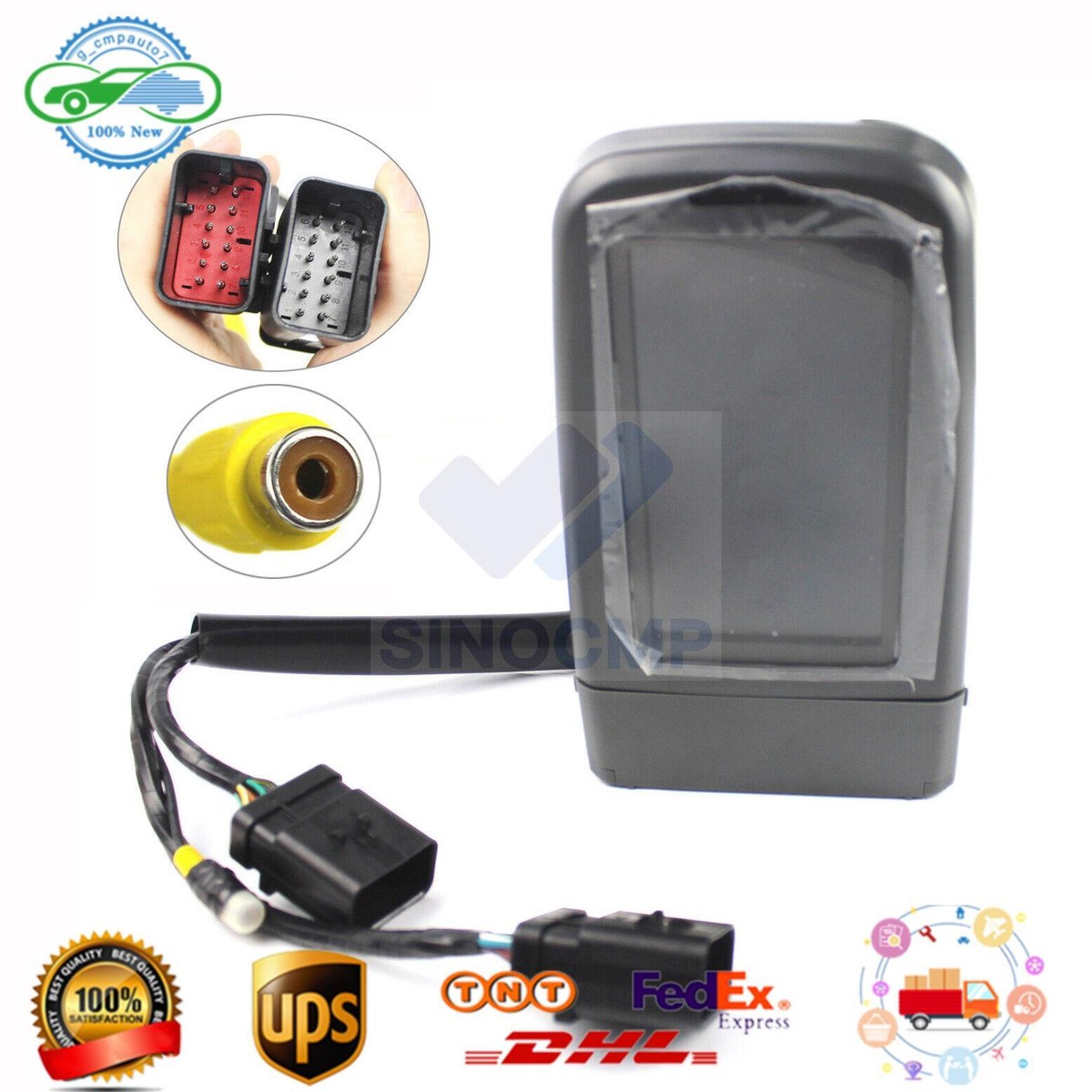 For Caterpillar 320D 312D E322D Monitor Display Panel 327-7482 DHL