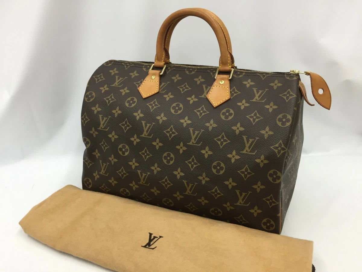 Louis Vuitton Vintage Monogram Canvas Speedy 35 Bag 