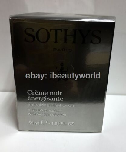 Sothys Energizing Night Cream 50ml Slberlan Ginseng #au - Picture 1 of 1