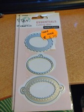 SUPERSALE CUTTING DIES FOR SCRAPBOOKING ESSENTIALS NEW JJ427 NESTED SHAPES