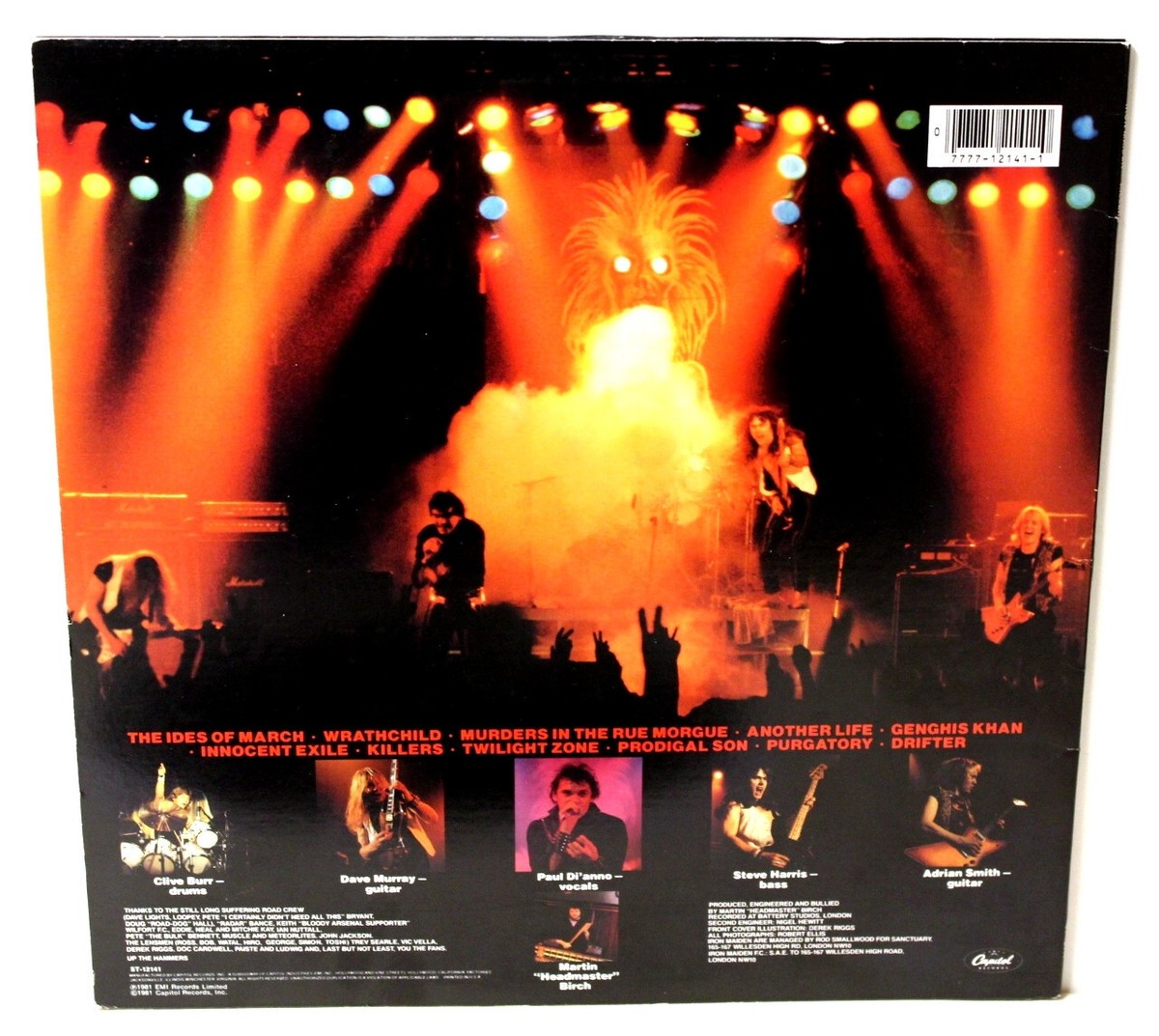Iron Maiden Killers レコード Iron Maiden Killers Vinyl Record 1981 | eBay