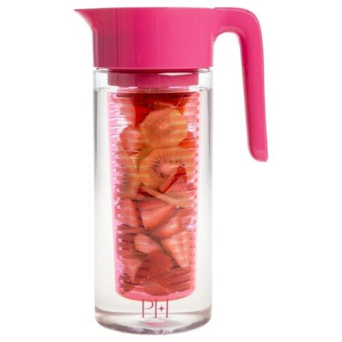 2.25 Qt. Fruit Infuser W/ Removable Lid Water Infusion Pitcher BPA Free Clear