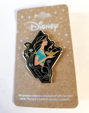 Disney Aladdin Jasmine Portrait Pin Princess Authentic New