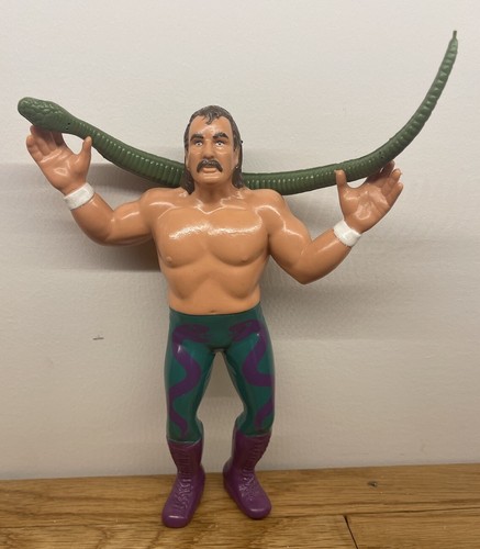 1985 Jake The Snake Roberts Complete WWF Vintage L...