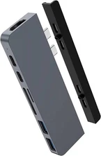 HYPER HyperDrive DUO 7-in-2 USB-C Hub for Apple MacBook Pro/Air - Space Gray