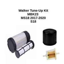 Walker Tune-UP Kit Fits S18, MBK23, MS18 With Briggs Engines