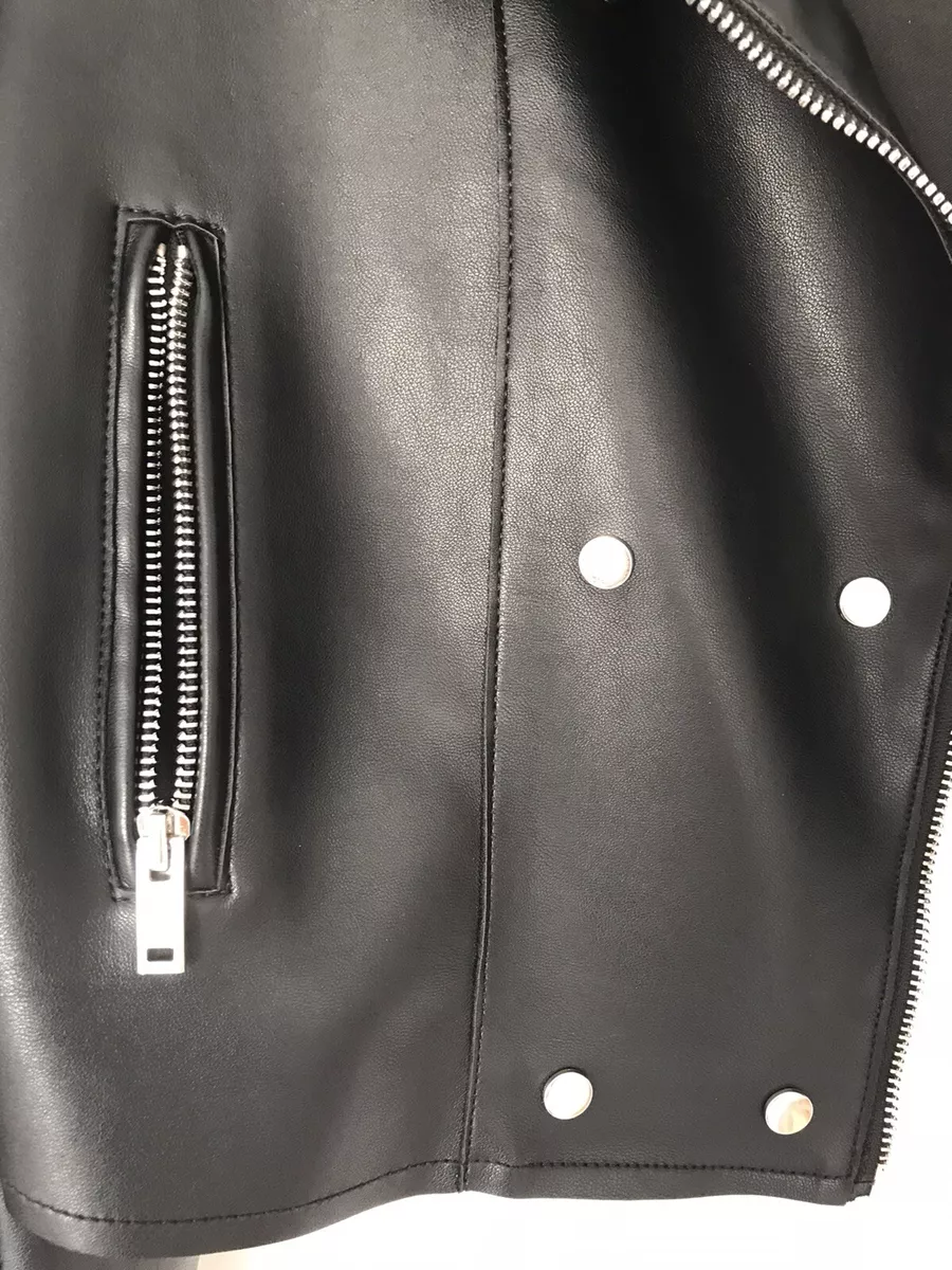 Giacca ecopelle uomo zara cheap