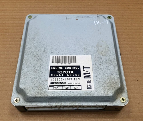 Toyota Land Cruiser KZJ90L KZJ95R 1KZTE M/T 89661-60540 engine computer oem jdm - Picture 4 of 9