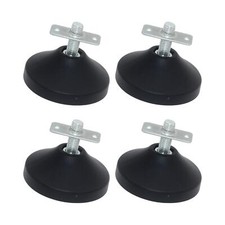 4 Pieces Table Leveling Feet Heavy Duty Foot Mat Pool Table Leg Levelers