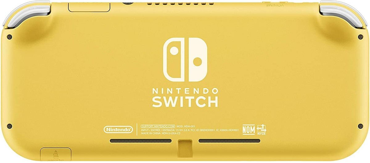 Nintendo Switch Lite Yellow Game Console 32 GB Handheld