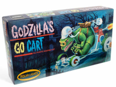 1:25 POLAR LIGHTS *GODZILLA'S GO CART* *PLASTIC MODEL KIT* MISB