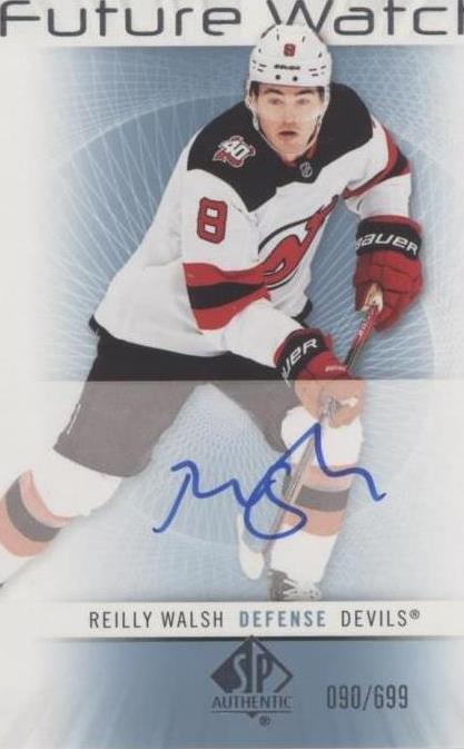 2022-23 SP Authentic - Reilly Walsh #RFWA-RW - 1 of 1