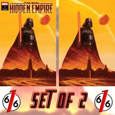 🔥 STAR WARS HIDDEN EMPIRE #1 GIST 616 Trade Dress & Virgin Variant DARTH VADER