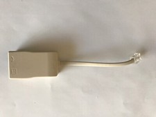 Phone Jack Splitter for Landline Telephone RJ11 6P4C 2 Way Adapter lot of 2
