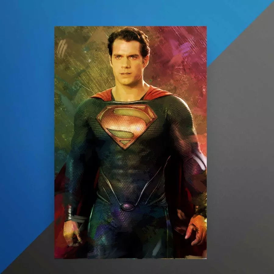 Henry Cavill Gets a New Superman Look for His Return in Man of Steel 2 Fan  Art