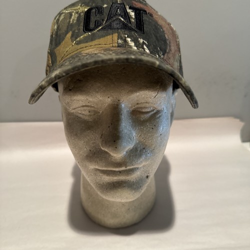 CAT Caterpillar Hat Cap Trucker Men One Size Snapback New - Picture 2 of 7