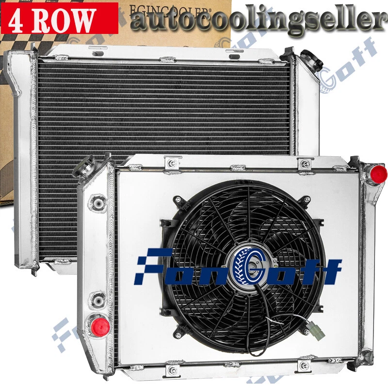 4-Row Radiator Shroud Fan For 1967-1968 Ford Thunderbird Galaxie/Mercury Marquis - Изображение 2 из 4