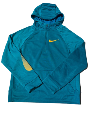 nike dri fit half zip hoodie