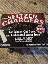 NEW & SEALED Mr Fizz Seltzer Chargers.  3 boxes of 10. 8mg Cartridges
