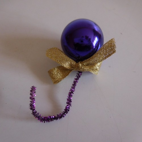 Lot 9 boules décorations guirlandes sapin Noël vintage art déco design XX France - Imagen 91 de 120