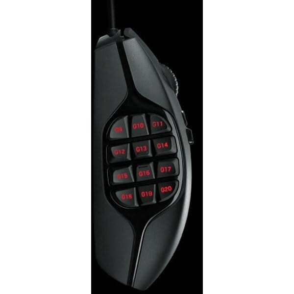 Logicool G600t MMO Gaming Mouse 8200dpi 20 Programmable Buttons