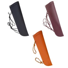 LEATHER HAND MADE BASS BOW BAG QUIVER STRING /ORCHESTRAL /UPRIGHT BASSES