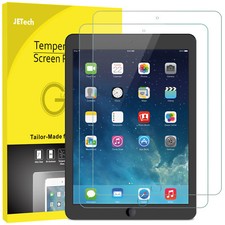 Screen Protector for iPad 6/5 9.7-Inch, iPad Air 1/Air 2/Pro 9.7-Inch, 2-Pack