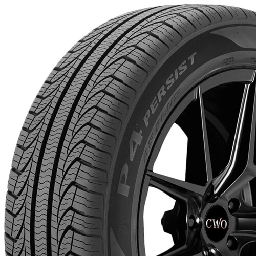 (QTY 2) 225/60R17 Pirelli P4 A/S Plus Persist 99T SL Black Wall Tires ...