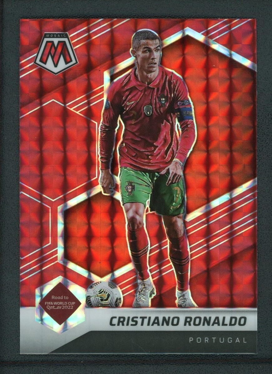 スポーツ選手 Cristiano Ronaldo Revolution Fractal 2020-21 Panini Revolution Premier League Legendary Autograph