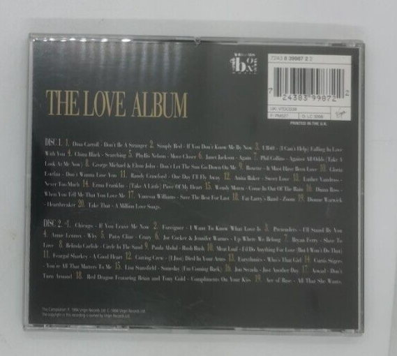 The Love Album by Various Artists (CD, 1994, Virgin) | eBay