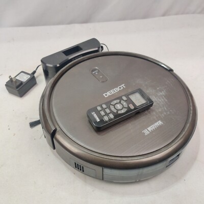 ECOVACS DEEBOT N79S Robot Vacuum Cleaner DN622.11 FOR PARTS (NEEDS ROLL&BATTERY)