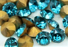 Swarovski 1200 - Chaton Stone - SS44 – 9.5mm - 6 pieces per pack - Vintage