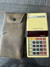 Vintage Litronix 2230R Memory Calculator Tested Not Working No Cord As Is