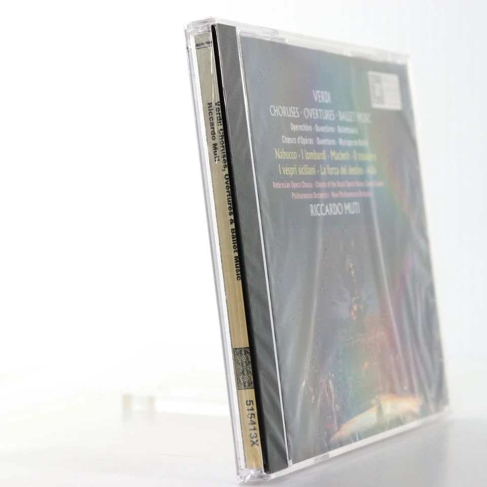 Verdi: Choruses, Overtures & Ballet Music by Riccardo Muti (CD, 1991) SEALED New - Image 3 of 3