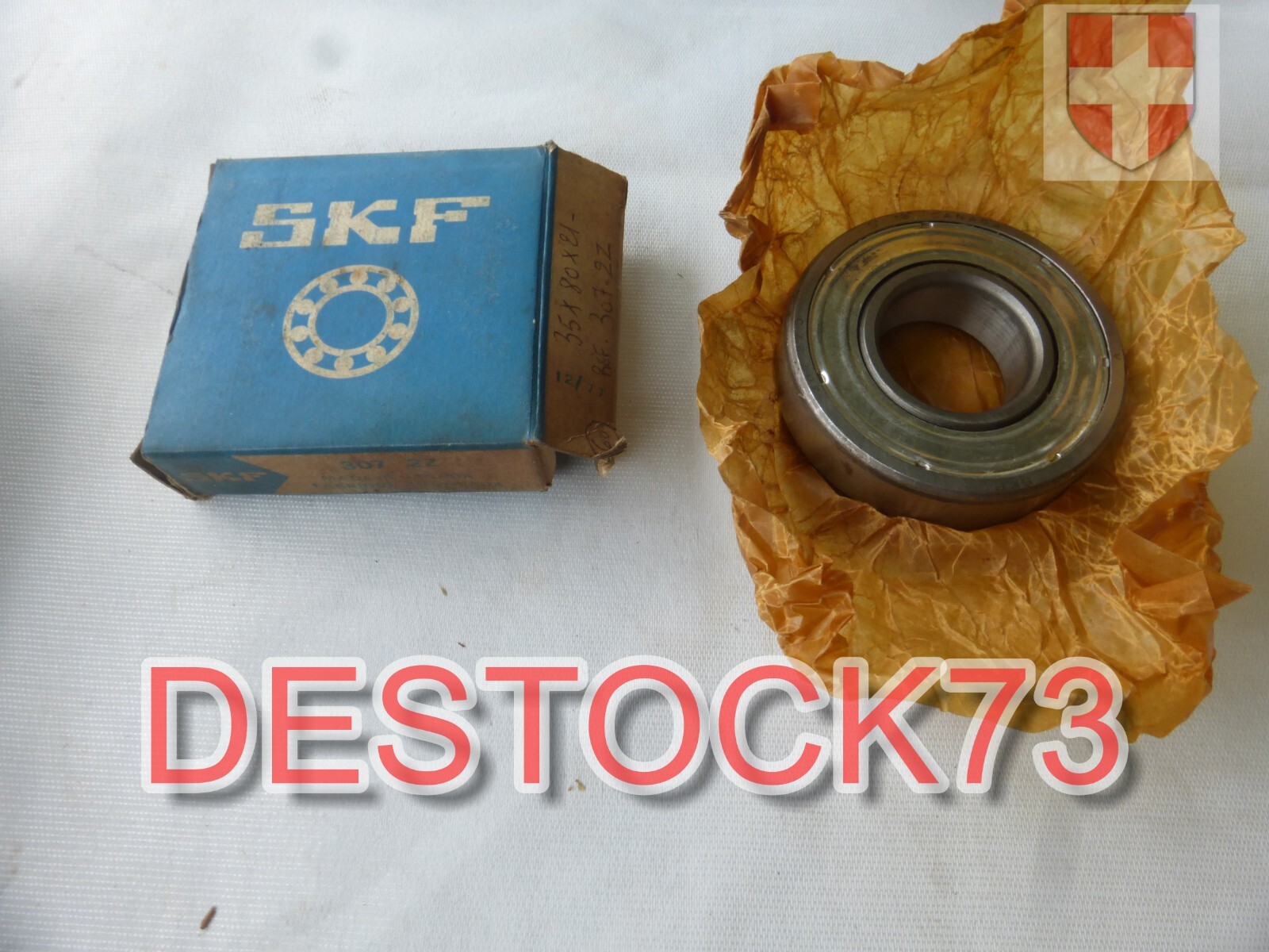 Roulement N 206 SKF cylindrique de dimensions 30x62x16 mm pour moteurs
