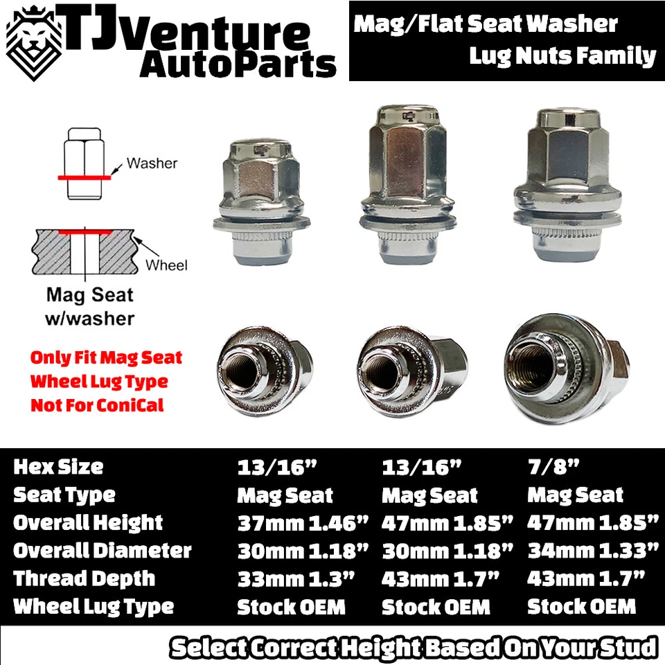 20Pc Chrome 12x1.5 Factory OEM Lug Nut Jaguar S-Type F-Type XJ XF XK C2C35294010 - Image 4 of 4