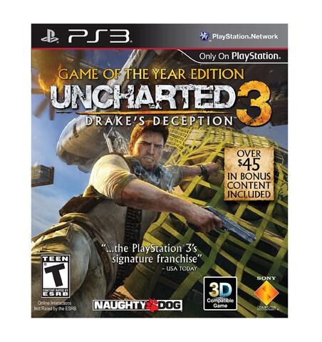 Uncharted 3: Drake's Deception -- Game of the Year Edition (Sony PlayStation... - Afbeelding 1 van 1