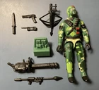 G.I.JOE Vintage Black Major Jungle FireFly Saboteur 3.75 Oring Action Figure