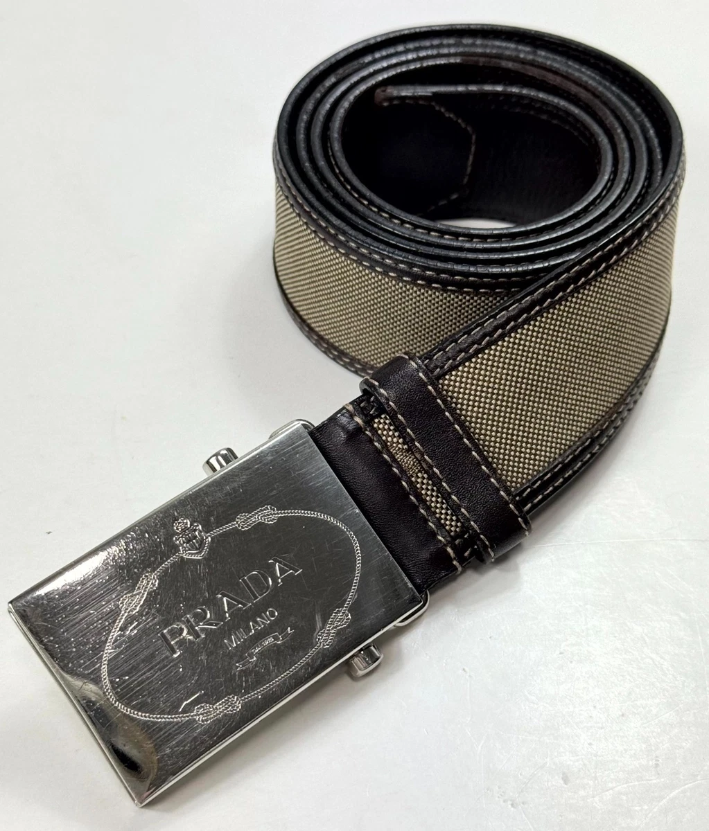 PRADA Leather with Vintage Belts for Men for sale | eBay