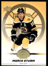 2023-24 UPPER DECK BOSTON BRUINS CENTENNIAL SPECTRUM GOLD MARCO STURM #93